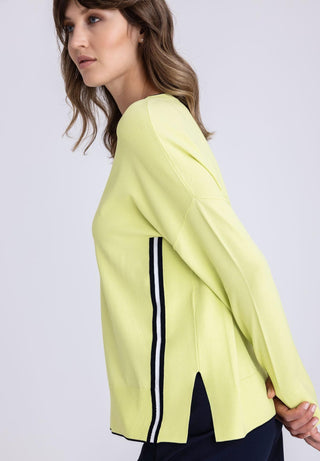 SWETER LIMONKOY Z LAMPASEM