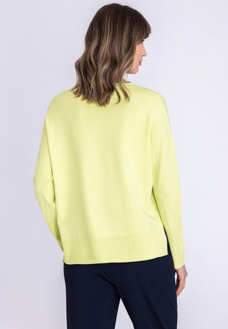 SWETER LIMONKOY Z LAMPASEM