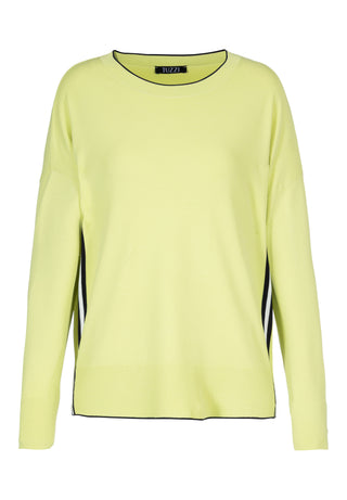 SWETER LIMONKOY Z LAMPASEM