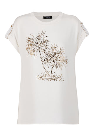 T-SHIRT Z APLIKACJĄ