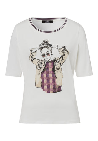 T-SHIRT Z APLIKACJĄ